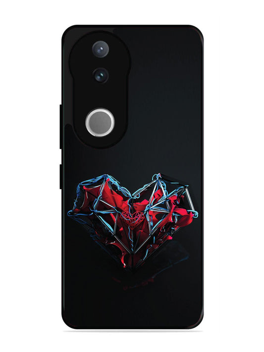 Vivo V50 heart-abstract