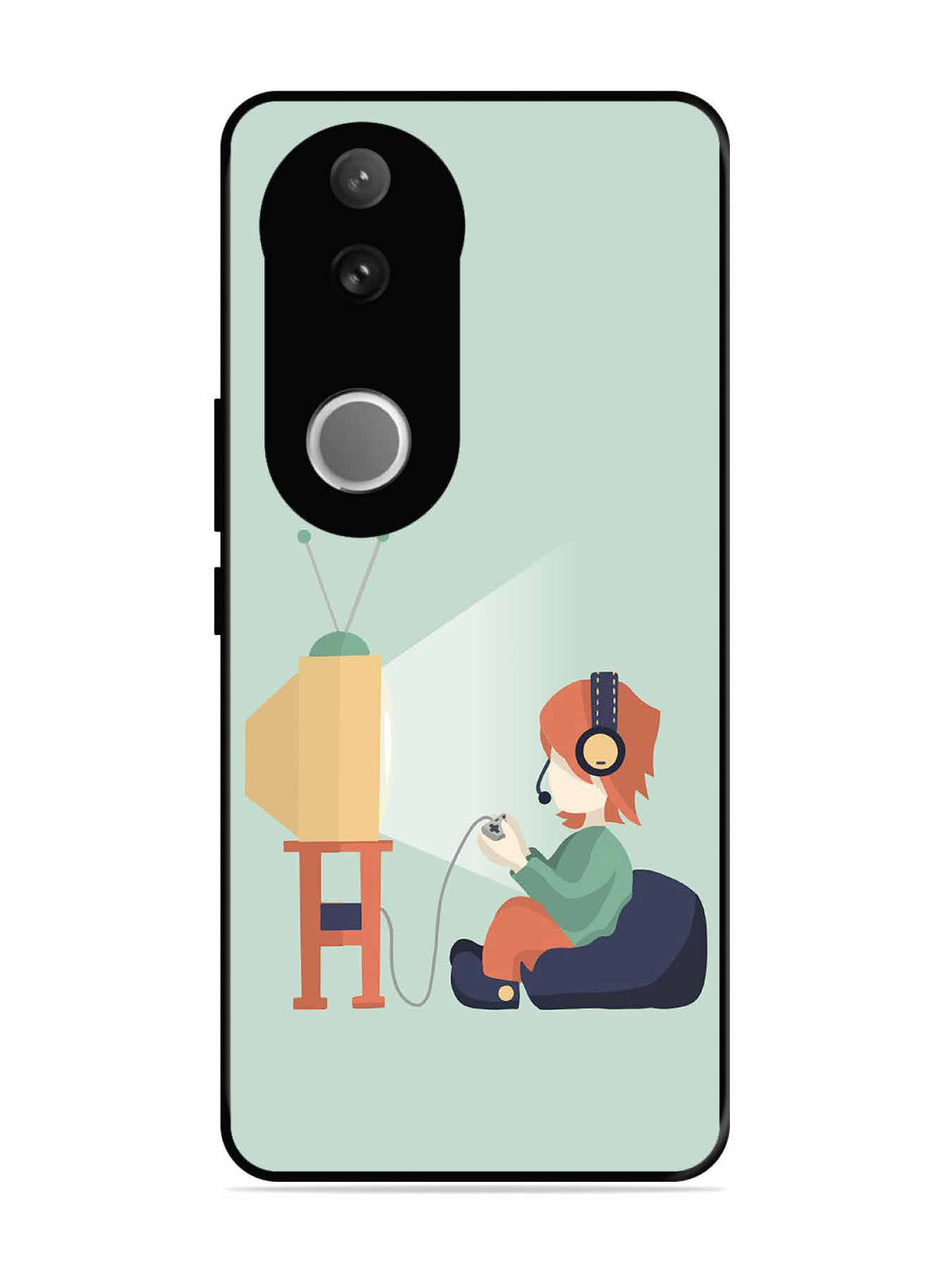 Vivo V50e Kid Playing Game