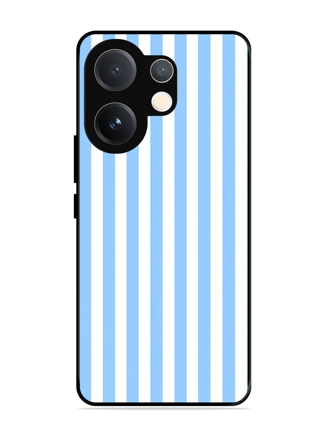 Vivo V60 Vertical Stripes Sky Blue