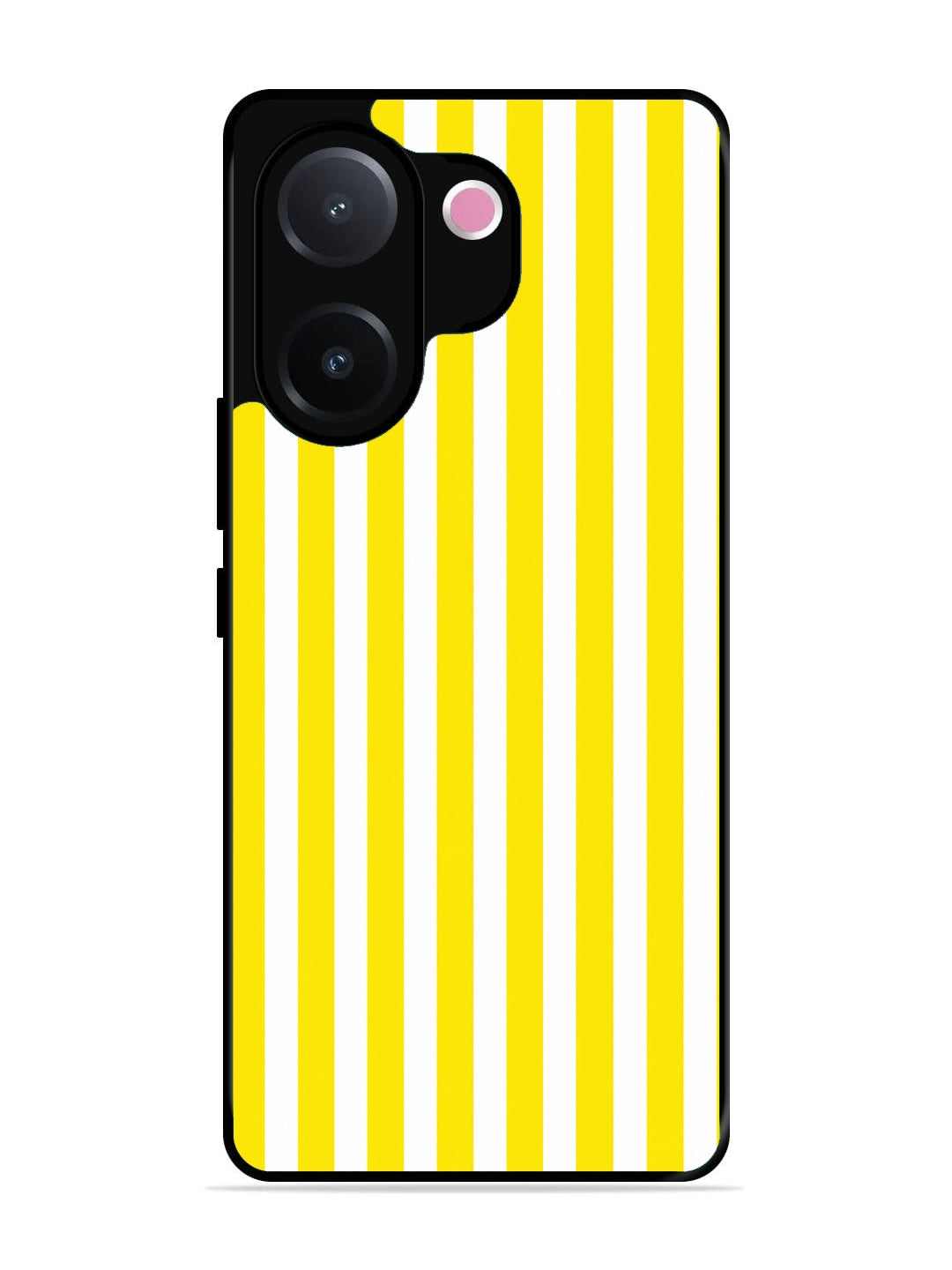 Vivo V60e Vertical Stripes Bright Yellow