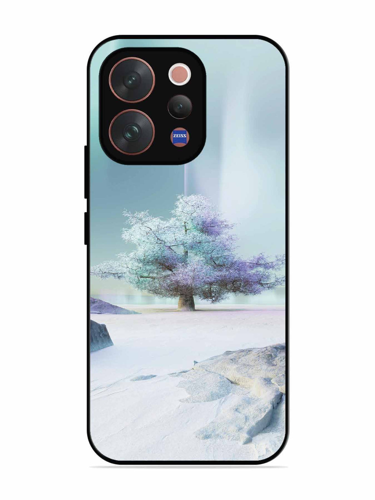 Vivo V70 5G Tree on lceland
