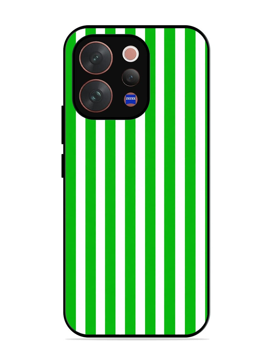 Vivo V70 5G Vertical Stripes Vivid Green