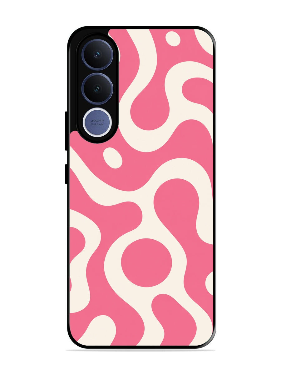 Vivo V70 fe Fluid wave pattern Pink