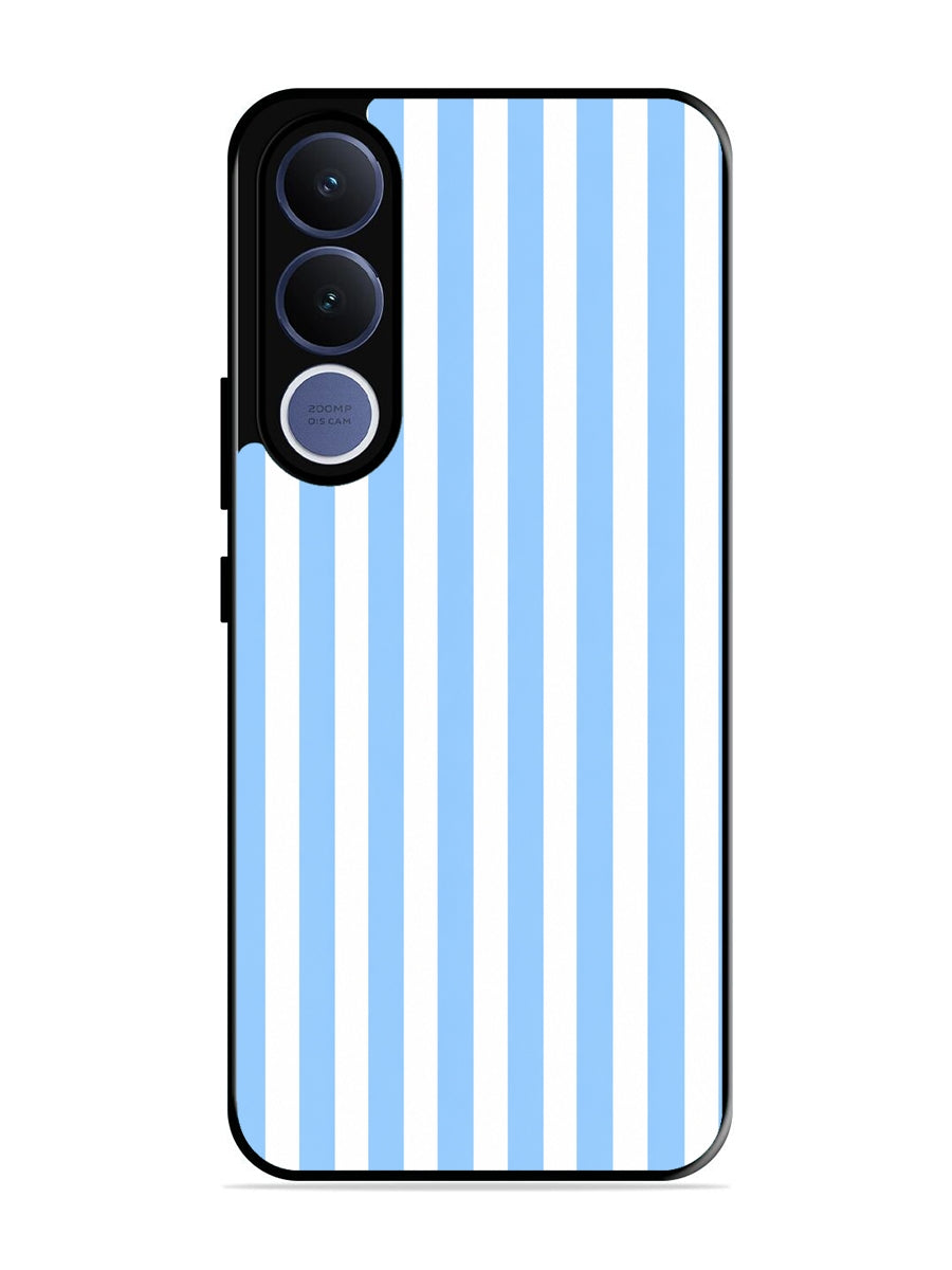 Vivo V70 fe Vertical Stripes Sky Blue
