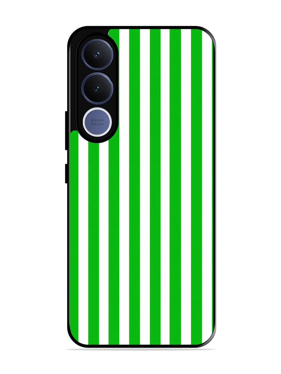 Vivo V70 fe Vertical Stripes Vivid Green