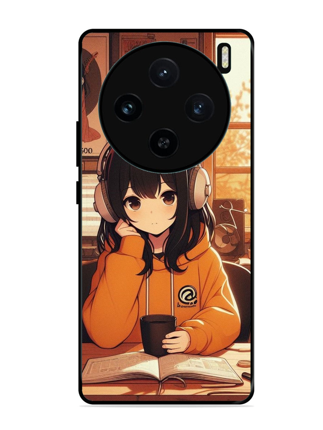 Vivo X100 5G Cute Girl listening Music