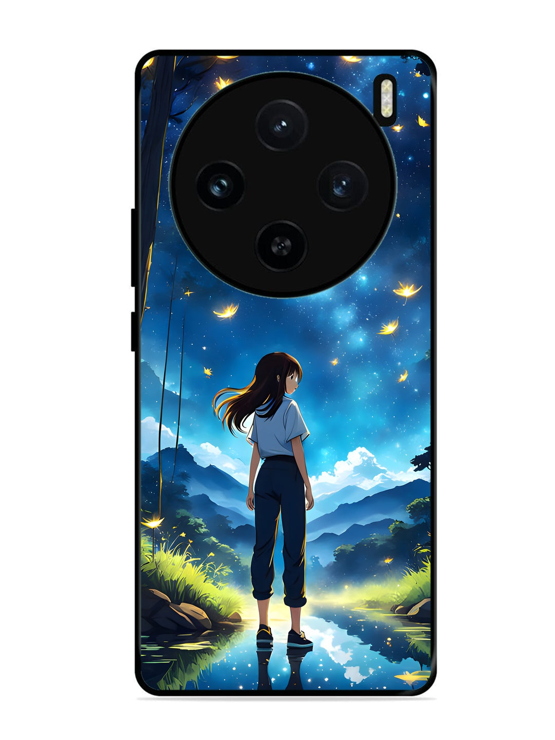 Vivo X100 5G Girl In Beautiful Forest