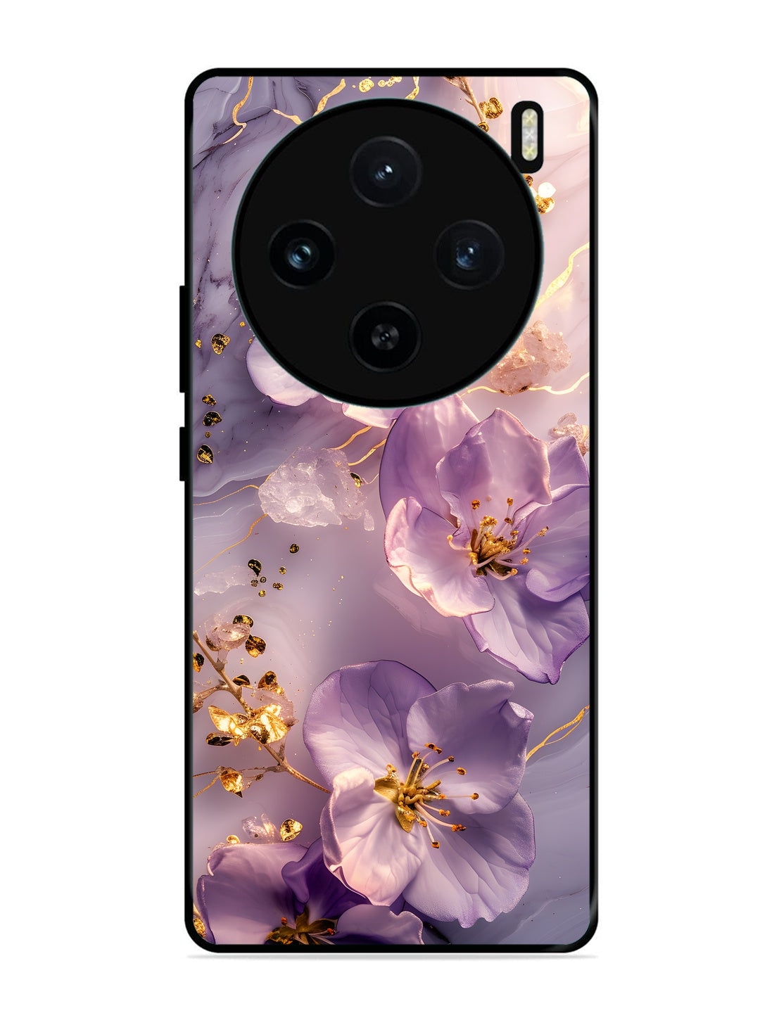 Vivo X100 5G Orchid with Golden Safron