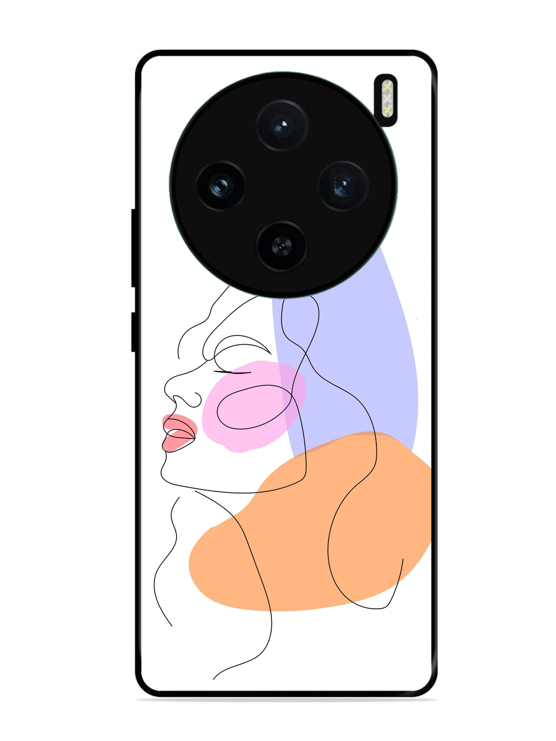 Vivo X100 5G Line Art Girl Face