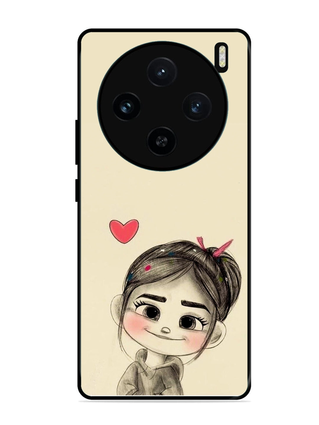 Vivo X100 5G Cute Girl Looking at You