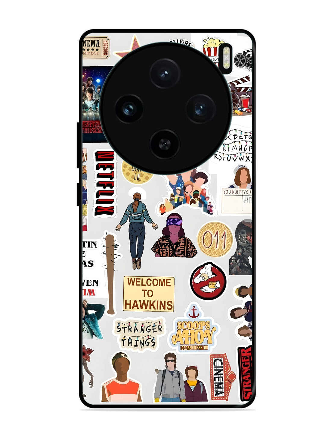 Vivo X100 5G Stranger Things Sticker 2