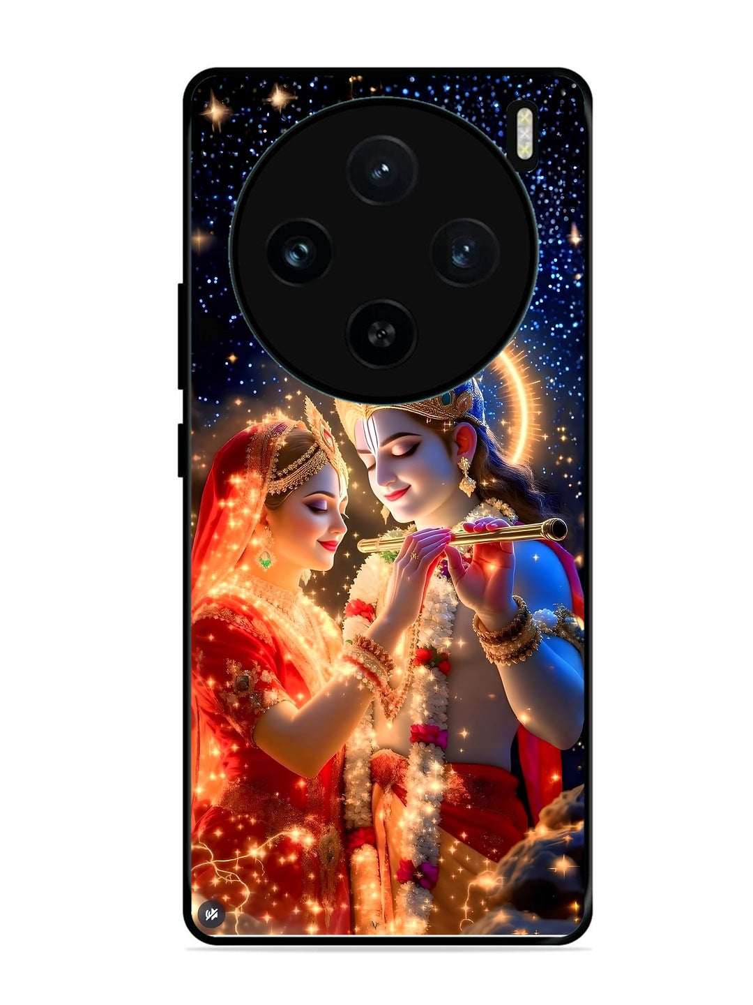 Vivo X100 5G Radha Krishna posing with flute