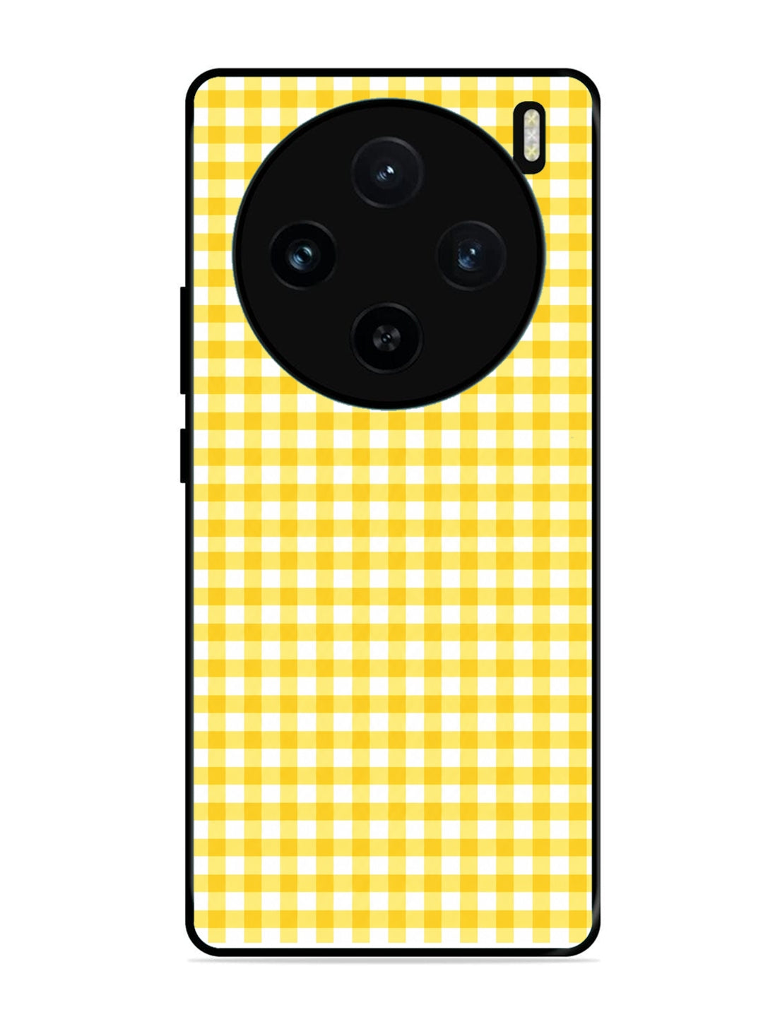 Vivo X100 5G Gingham Checks Yellow