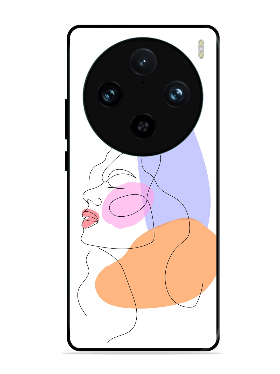 Vivo X100 Pro Line Art Girl Face