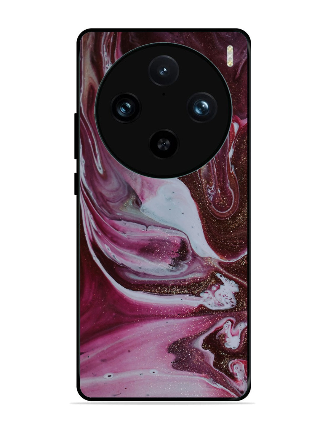 Vivo X100 Pro Pink And Golden Marble