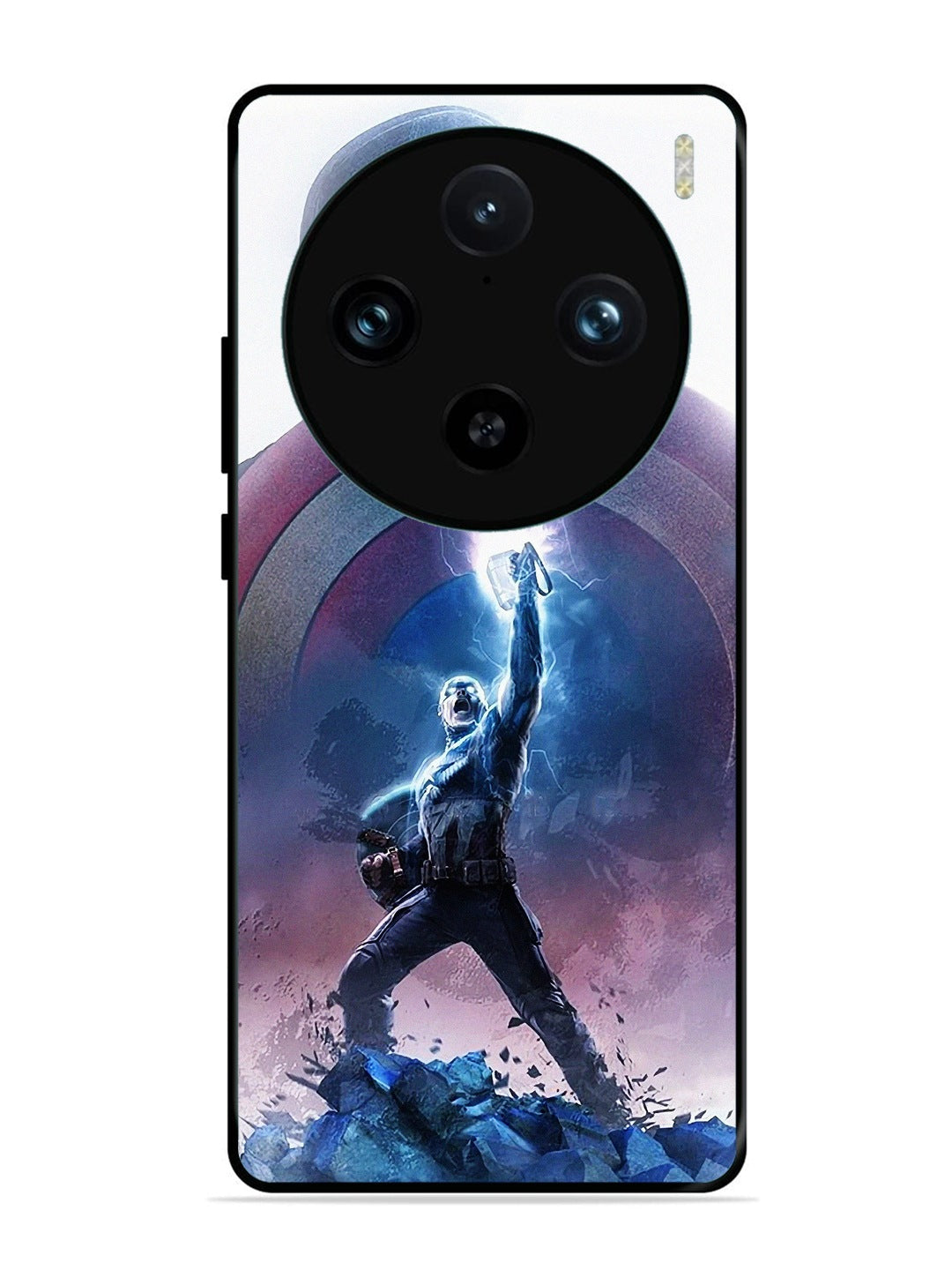Vivo X100 Pro captain america thor hammer lightning