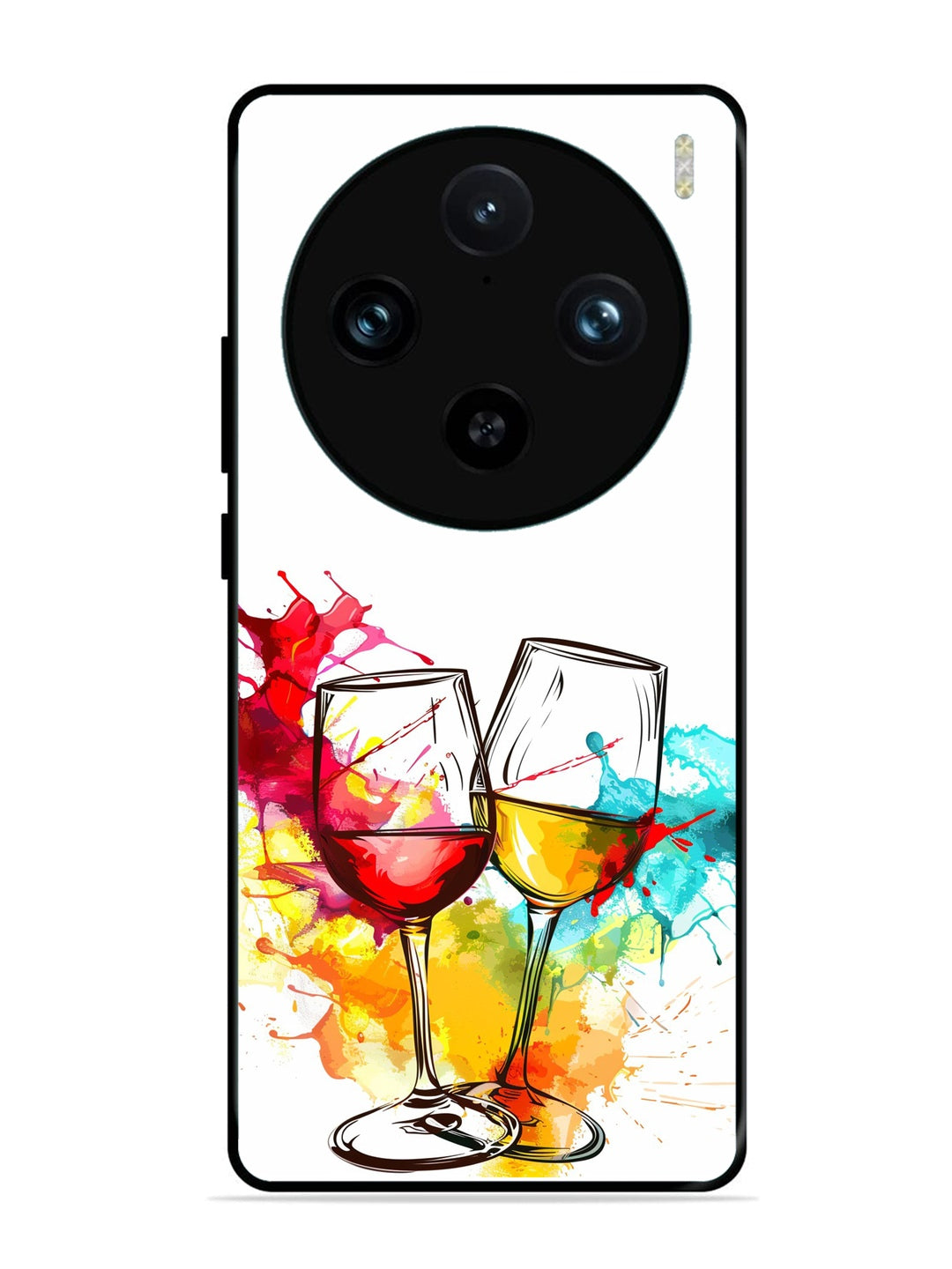 Vivo X100 Pro Colorful wine glasses