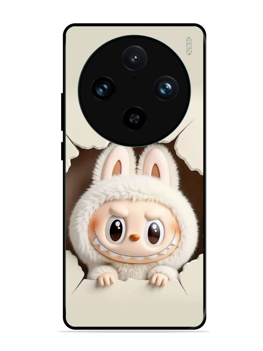Vivo X100 Pro Labubu from Cracked Wall
