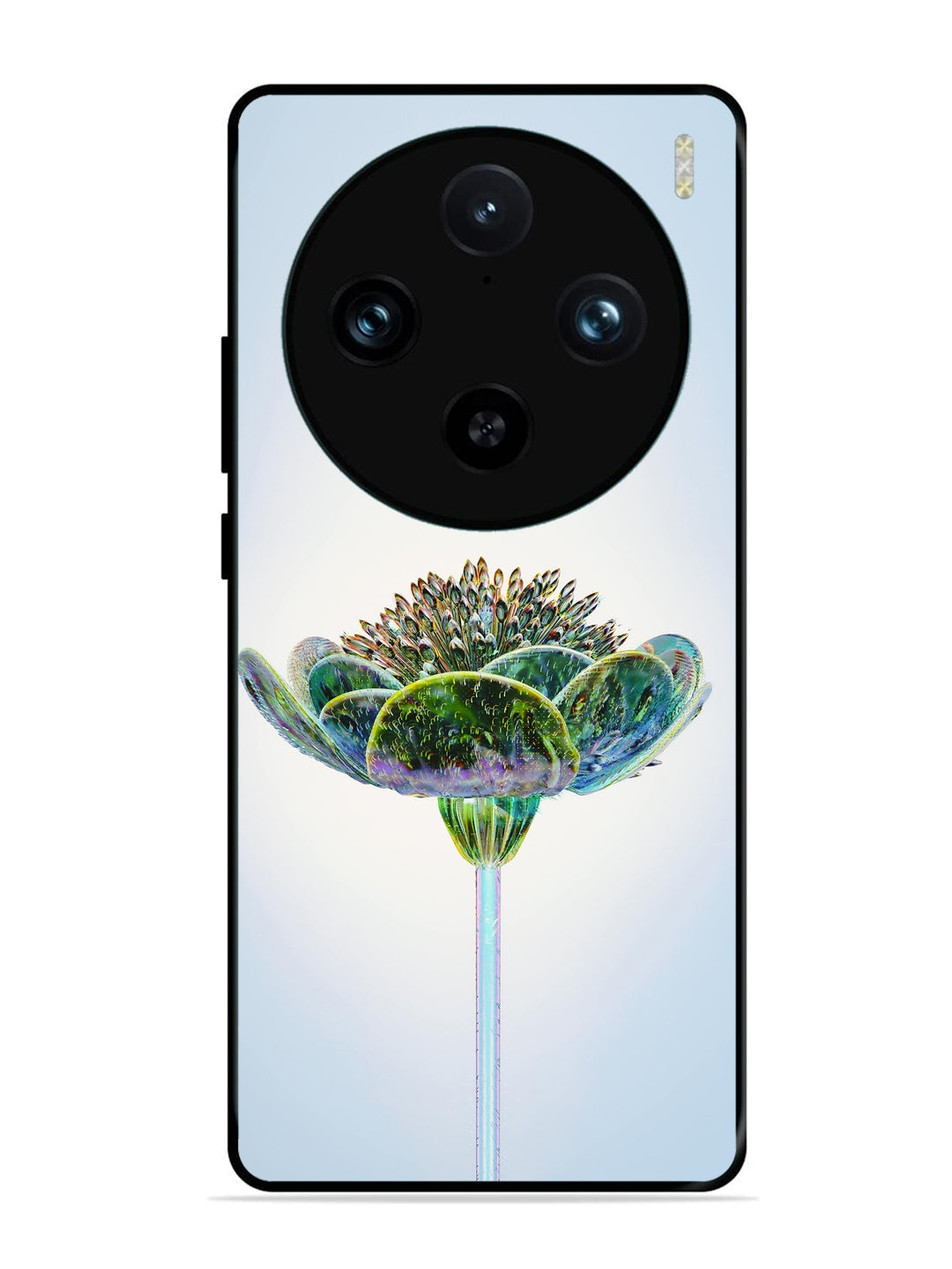 Vivo X100 Pro Liquid Glass Chromatic Flower