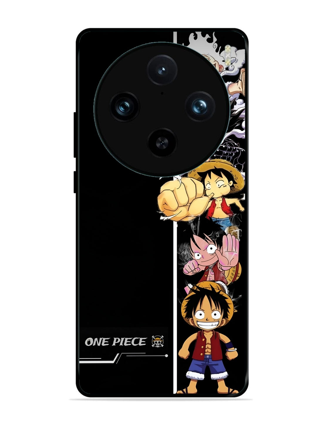 Vivo X100 Pro Luffy Evolution Gear 5 Anime Art