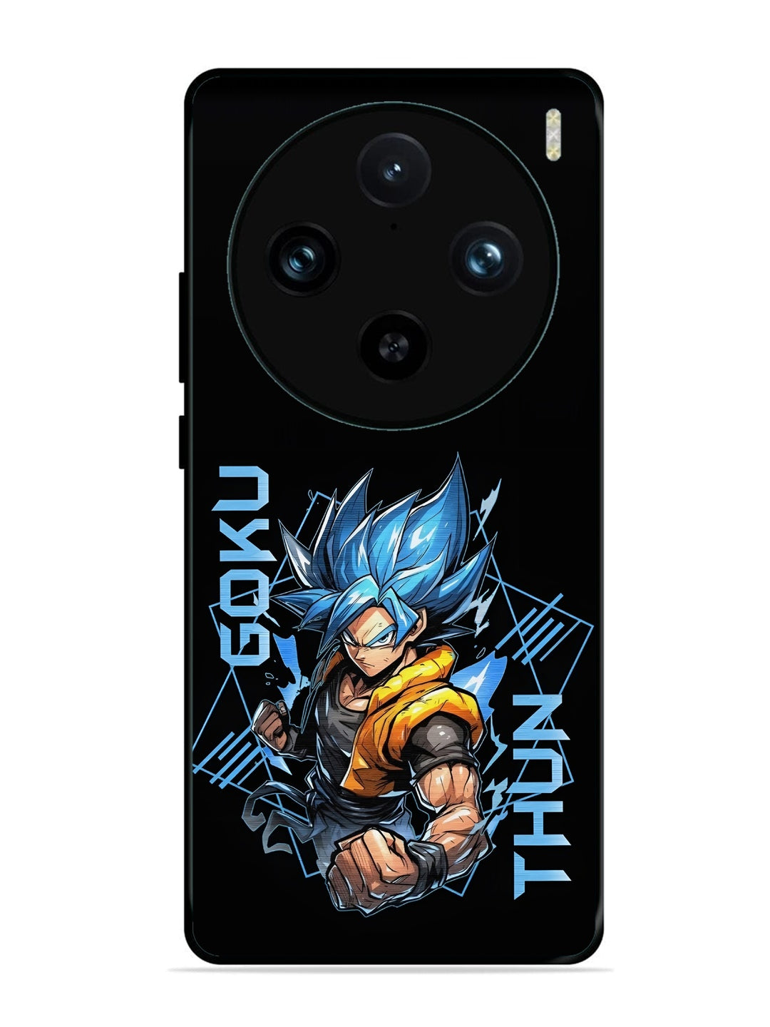 Vivo X100 Pro Street Fighter Goku God Form