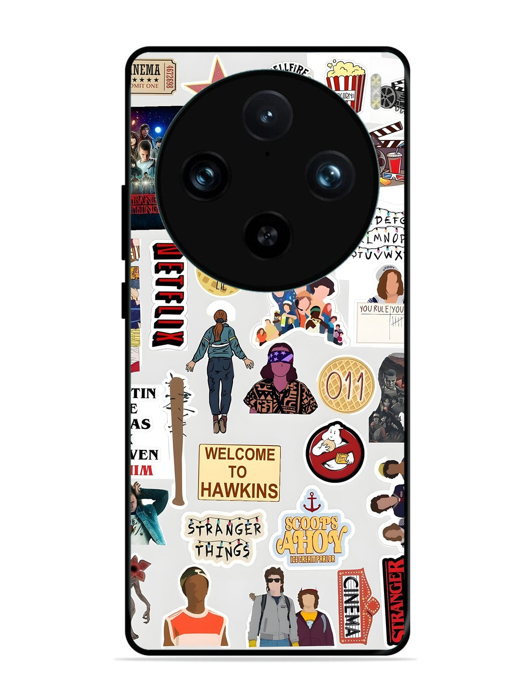 Vivo X100 Pro Stranger Things Sticker 2