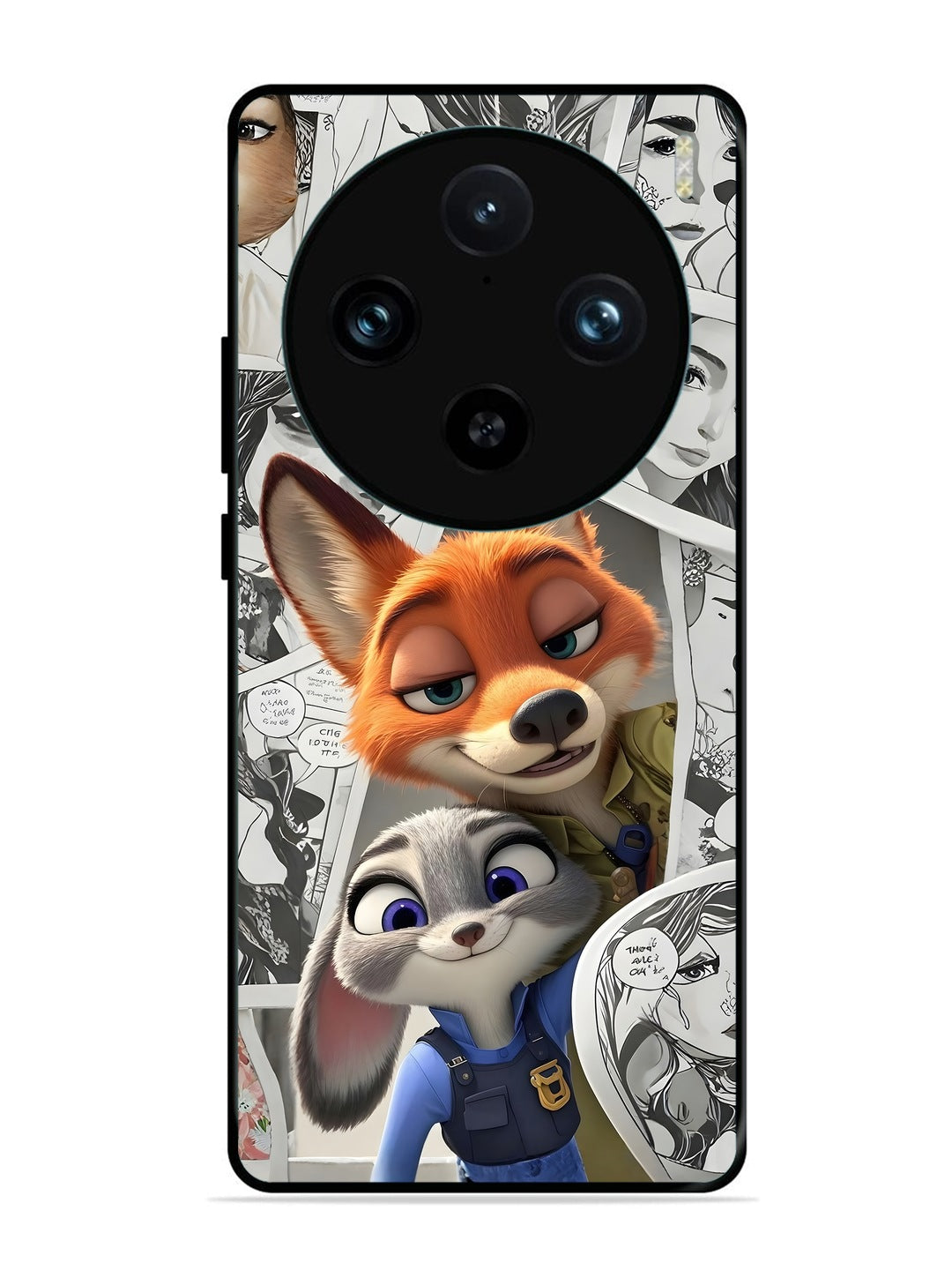 Vivo X100 Pro Cute Nick wilde and judy hopps