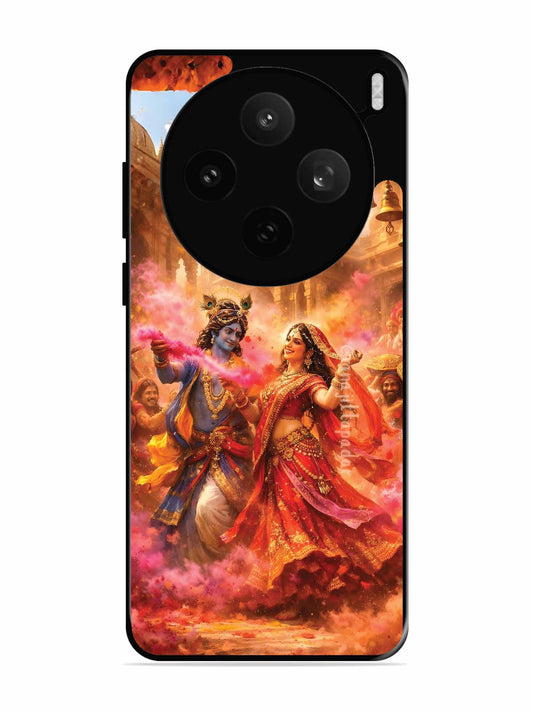 Vivo X200t Radha Krishna Playing Holi