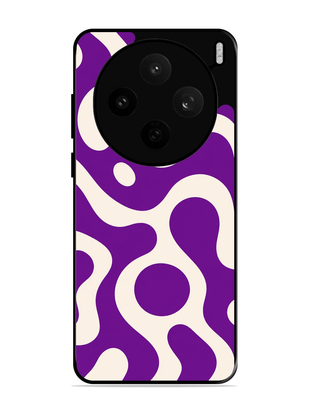 Vivo X200t Fluid wave pattern Purple