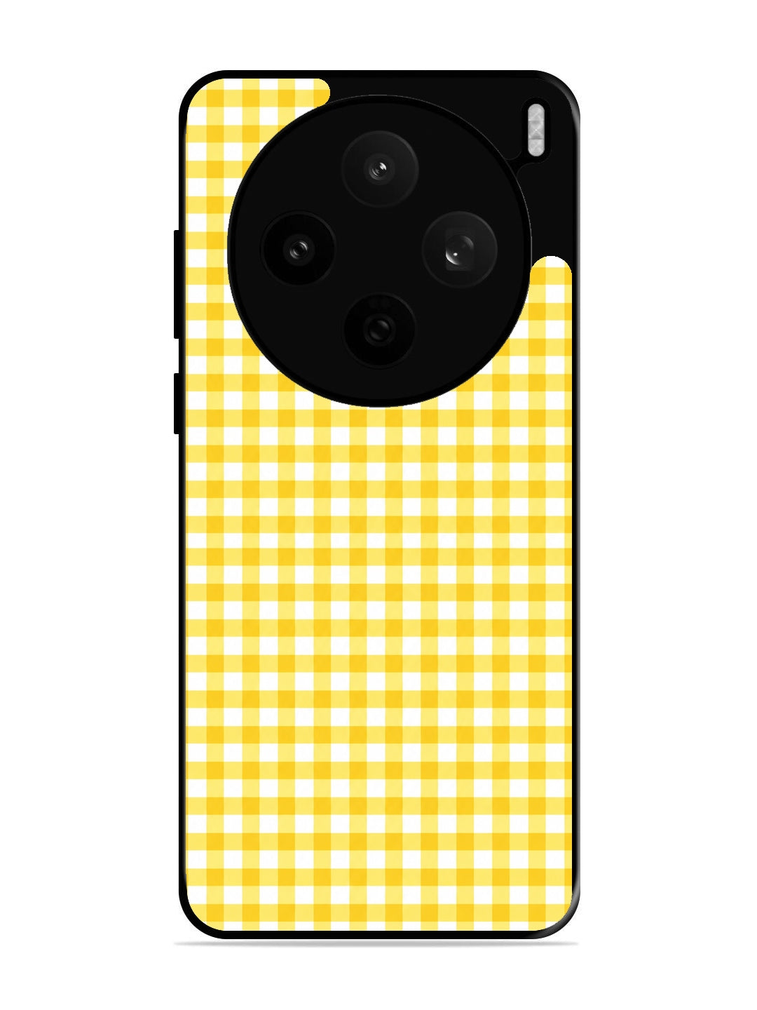 Vivo X200t Gingham Checks Yellow