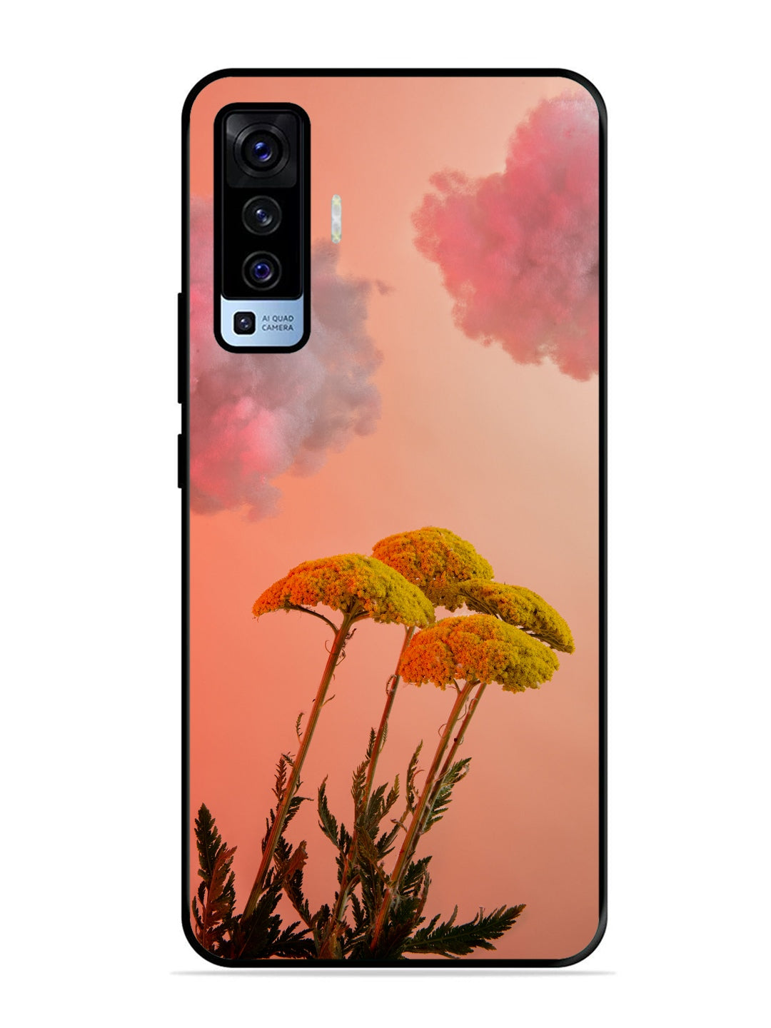 Vivo X50 Floral Sunset Blossom Sky