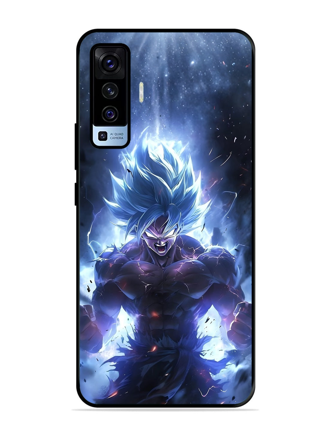 Vivo X50 Super Saiyan Blue and Angry