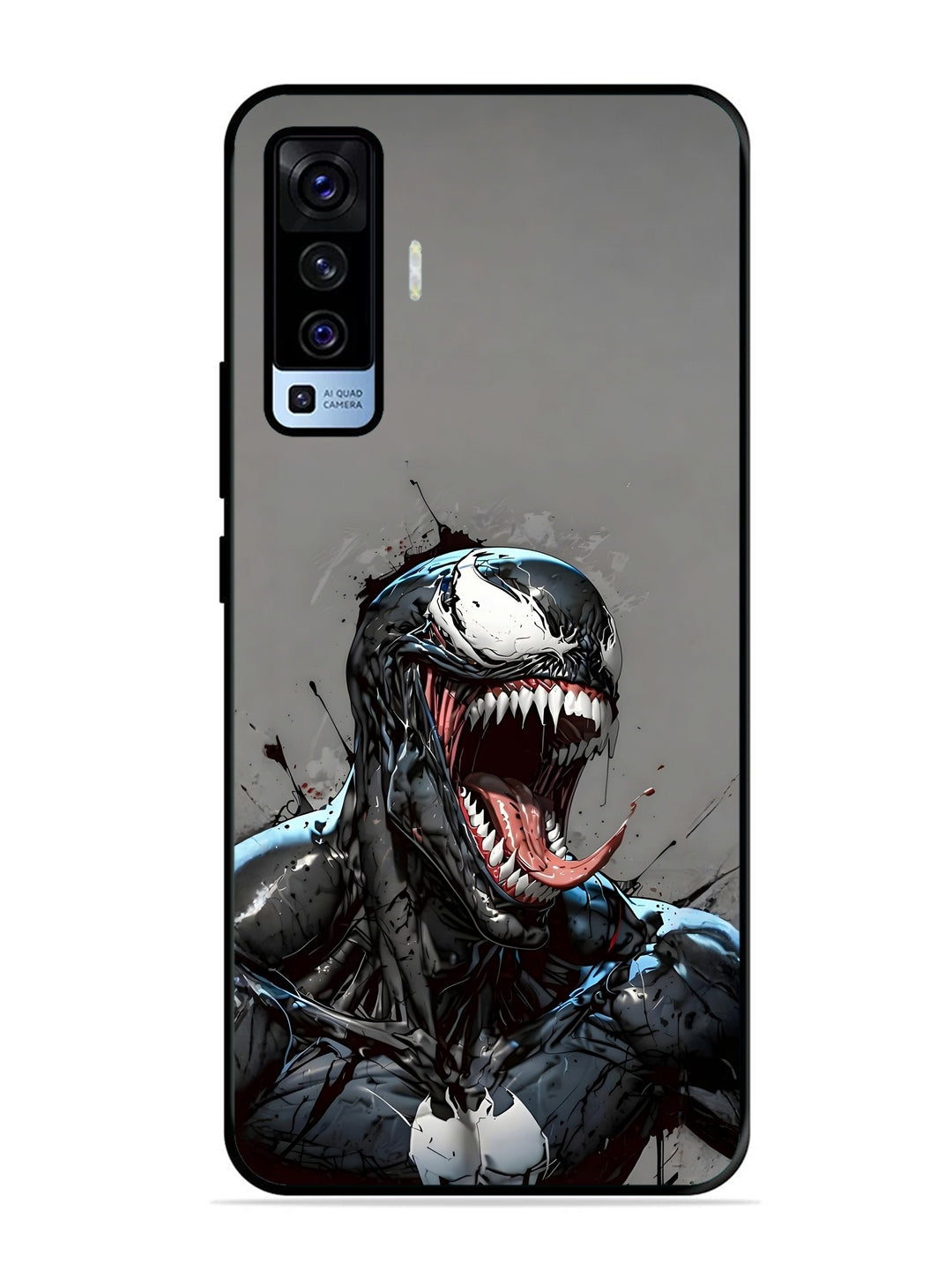 Vivo X50 Venom Symbiote Grin Art