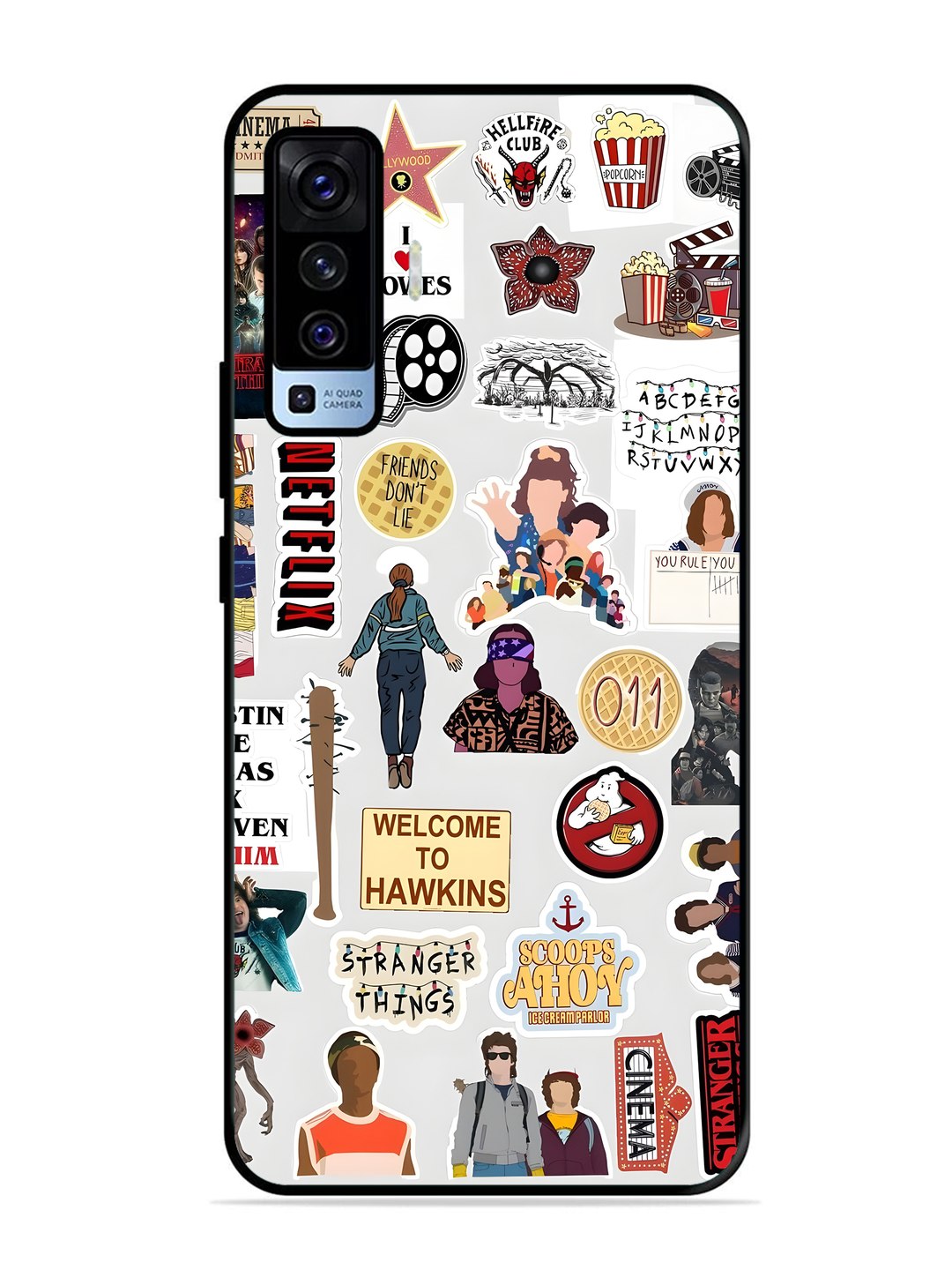 Vivo X50 Stranger Things Sticker 2