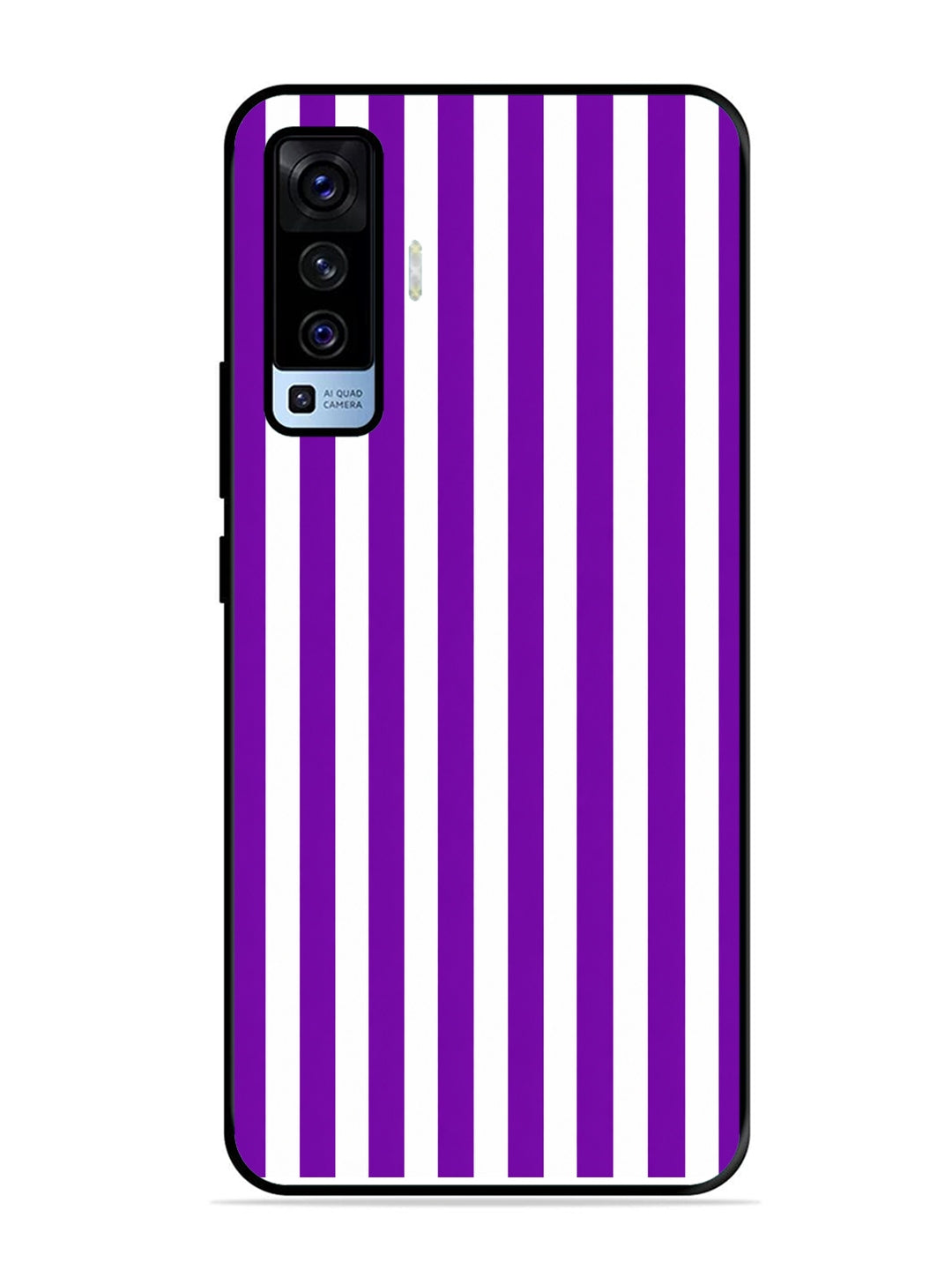Vivo X50 Vertical Stripes Vivid Purple