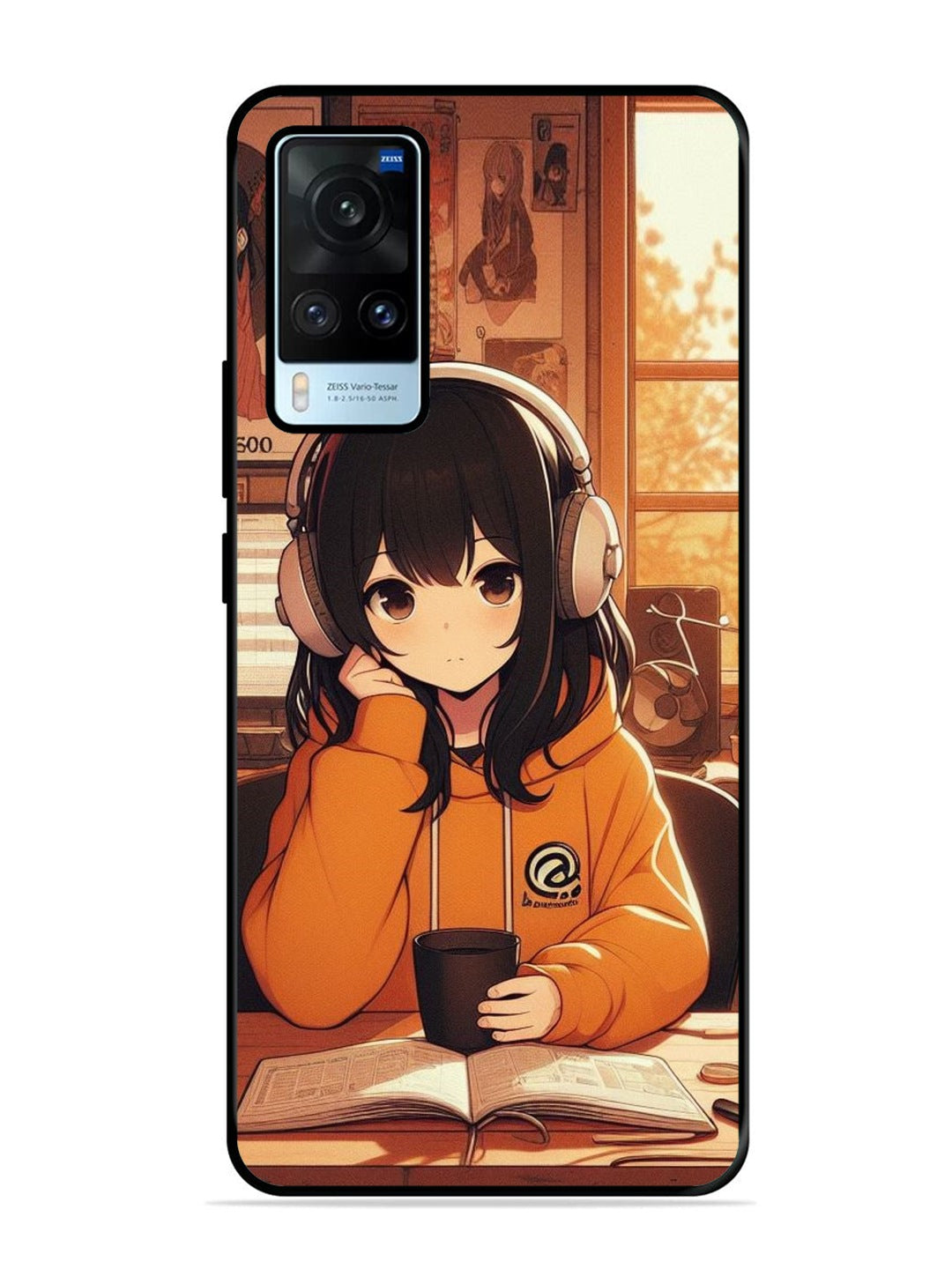 Vivo X60 Cute Girl listening Music