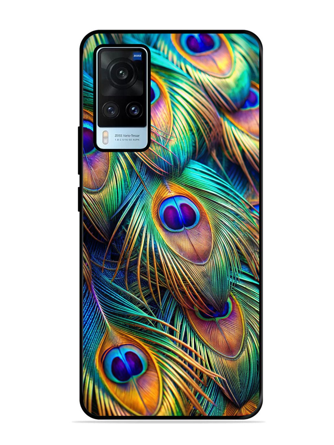 Vivo X60 peacock feather