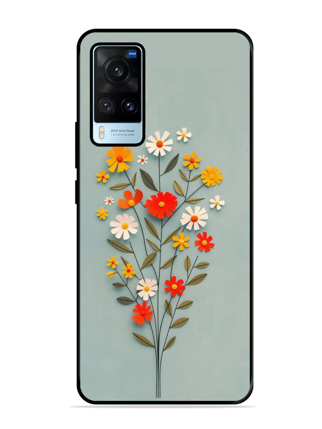 Vivo X60 Paper Flowers