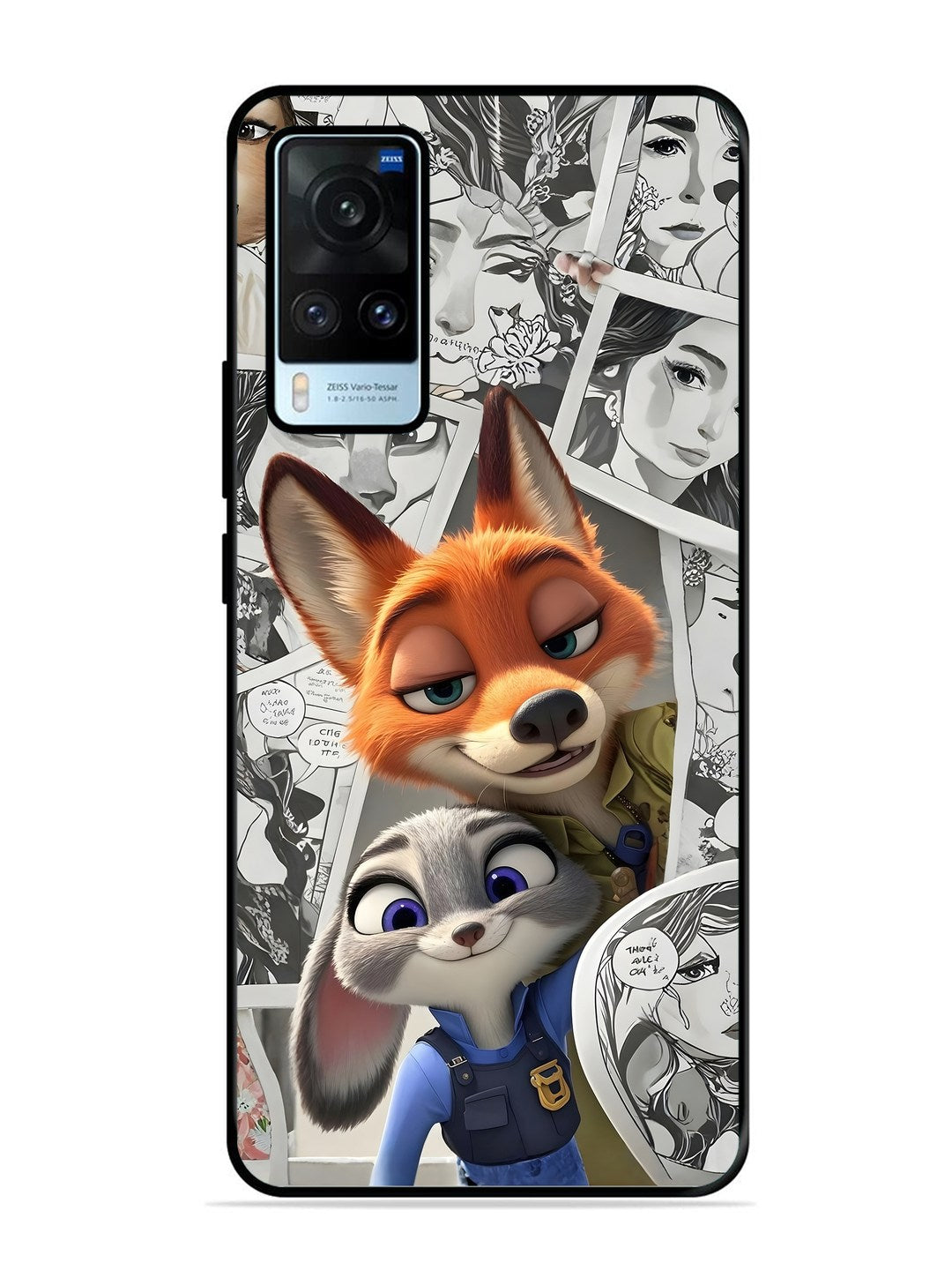 Vivo X60 Cute Nick wilde and judy hopps