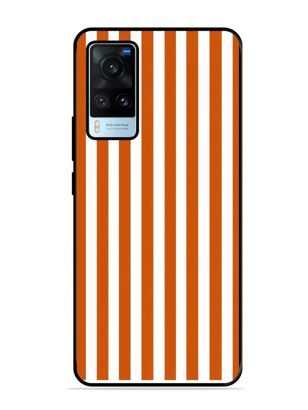 Vivo X60 Vertical Stripes Burnt Orange