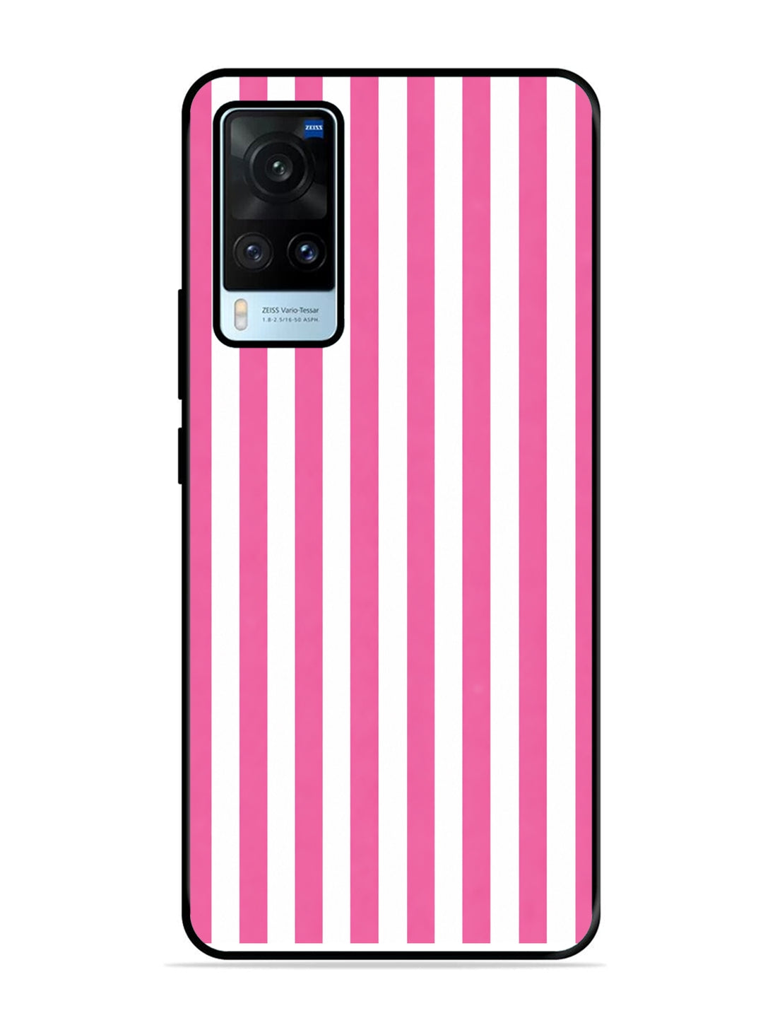Vivo X60 Vertical Stripes Pink