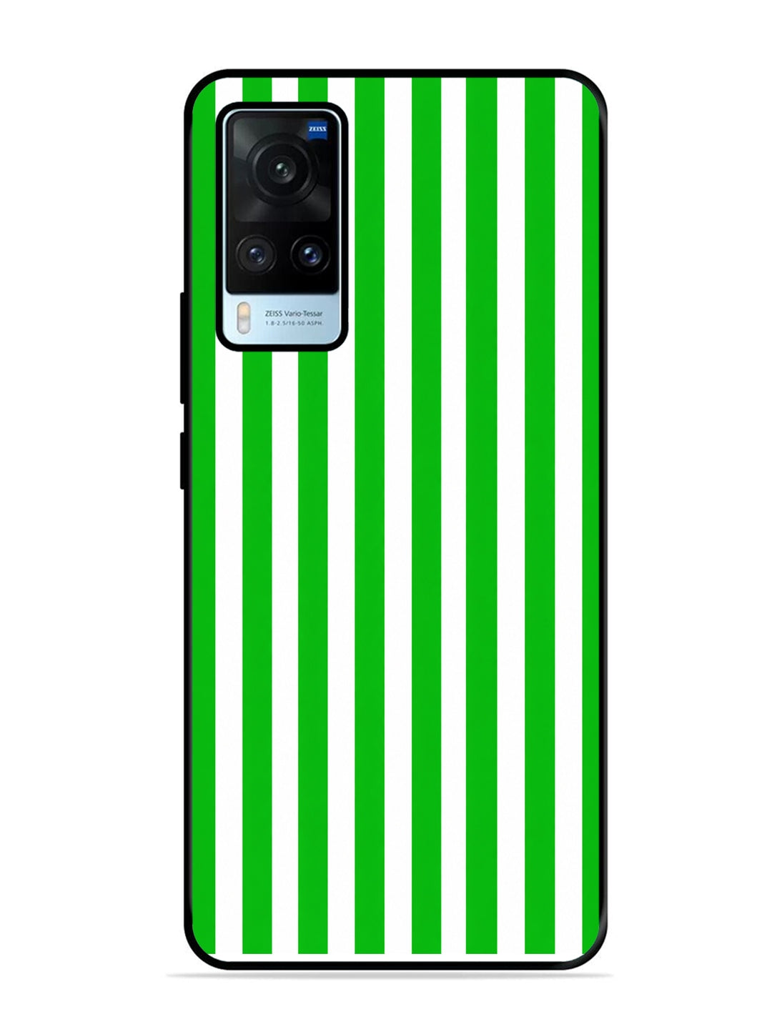 Vivo X60 Vertical Stripes Vivid Green
