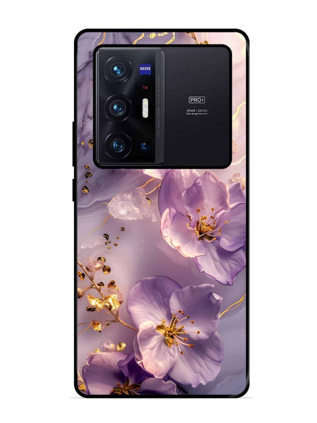 Vivo X70 Pro Plus Orchid with Golden Safron