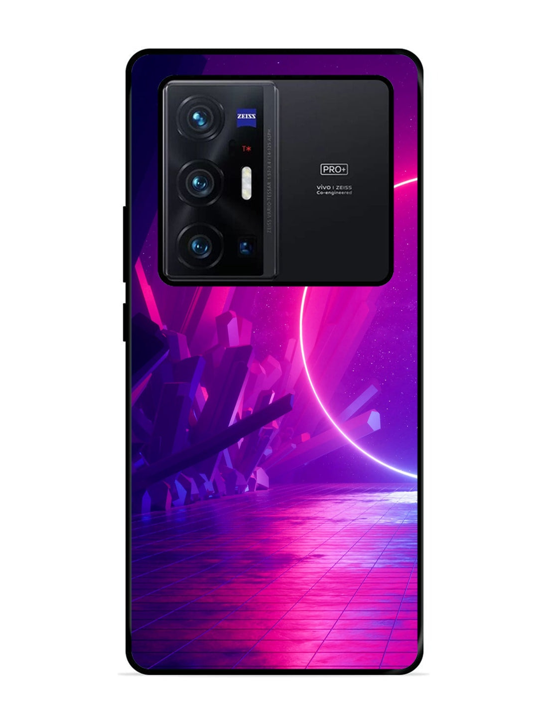 Vivo X70 Pro Plus abstract with Neon Light