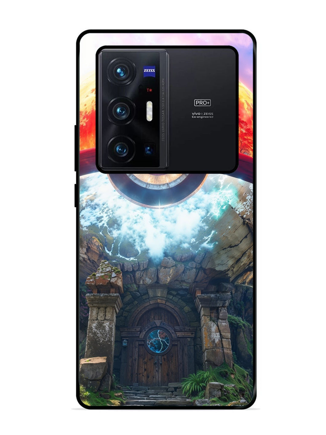 Vivo X70 Pro Plus Cartoon-ball-house-anime