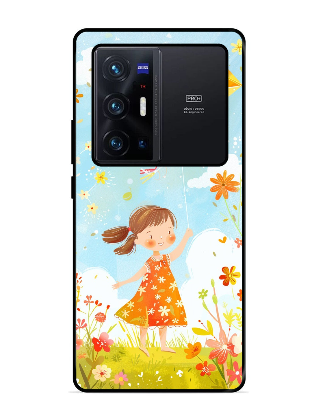 Vivo X70 Pro Plus Little Girl Kite Flying