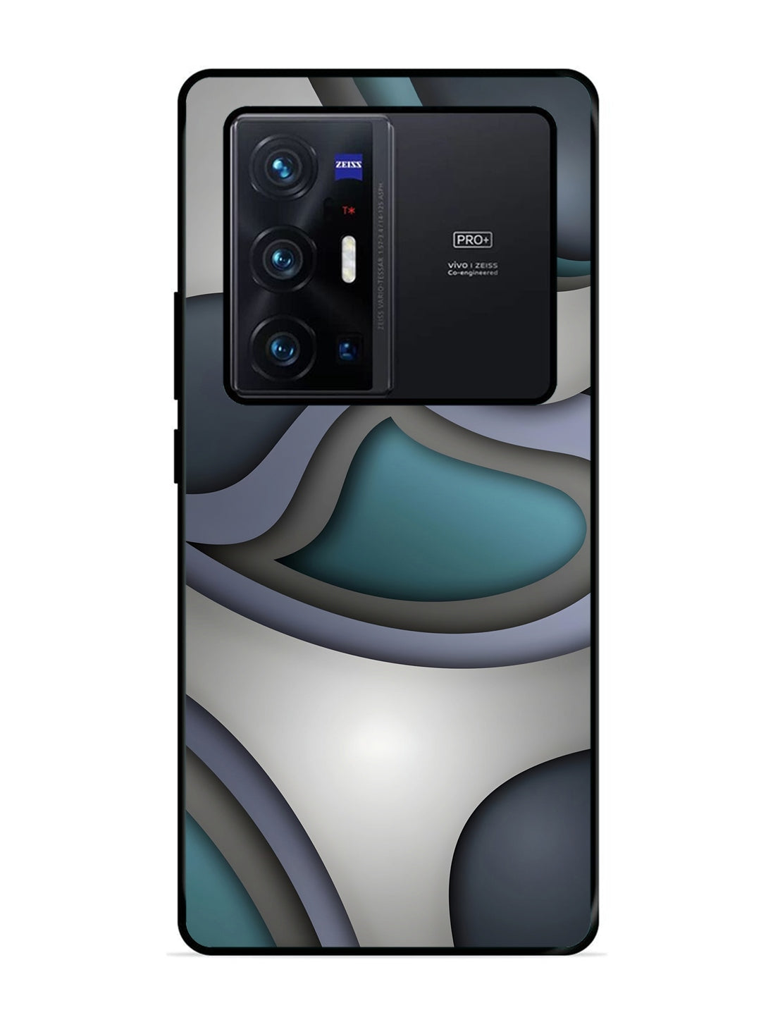 Vivo X70 Pro Plus Slate Blue Gradient Wave