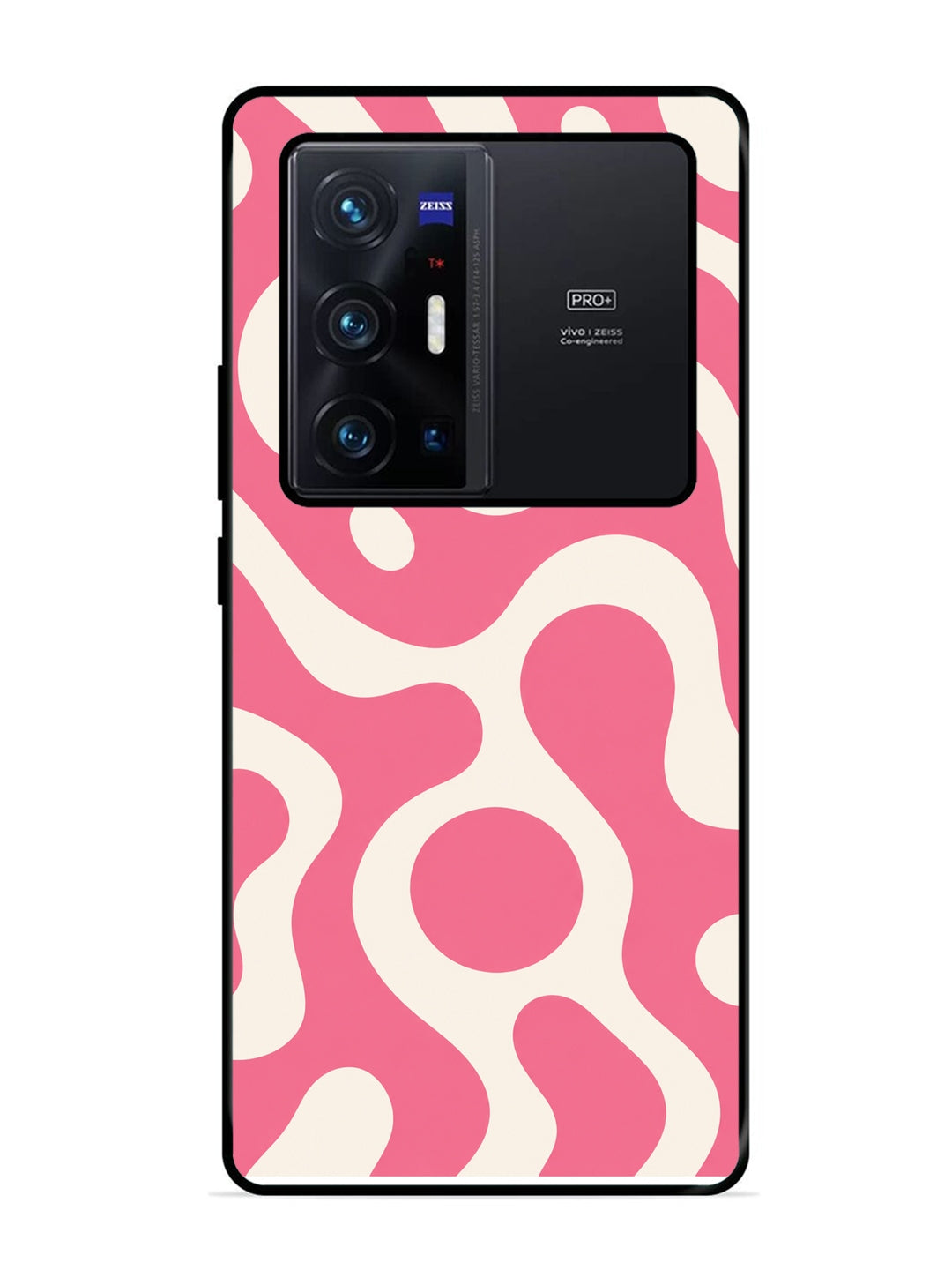 Vivo X70 Pro Plus Fluid wave pattern Pink