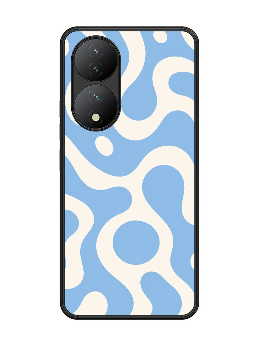 Vivo Y100 5G Fluid wave pattern Sky Blue