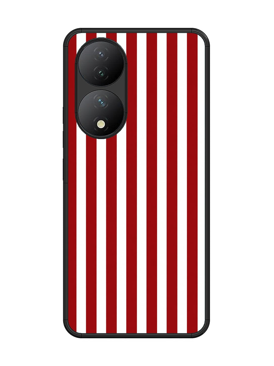 Vivo Y100 5G Vertical Stripes Deep Red